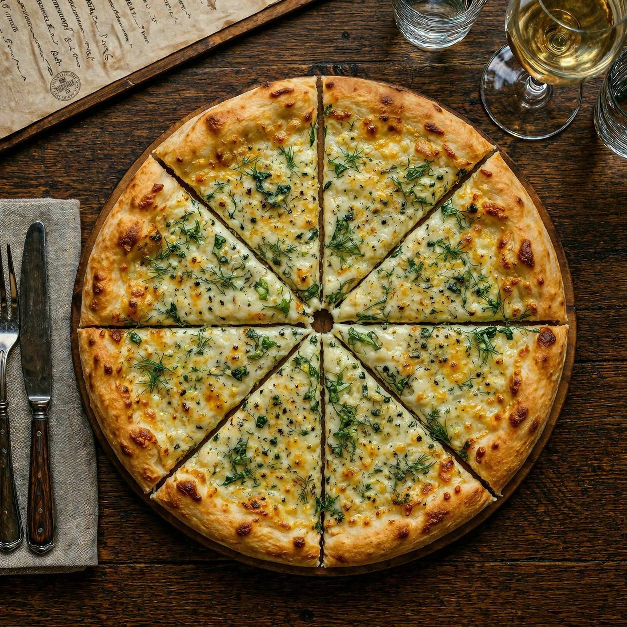 Pirogi Ossète aux herbes fraîches